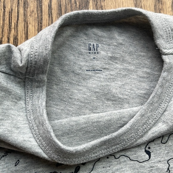 Lot of 4 Gap Kids Boys long sleeve Tee size M (8) - Picture 7 of 9